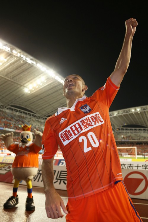 2013.7.6 J1第14節 新潟 3－2 柏