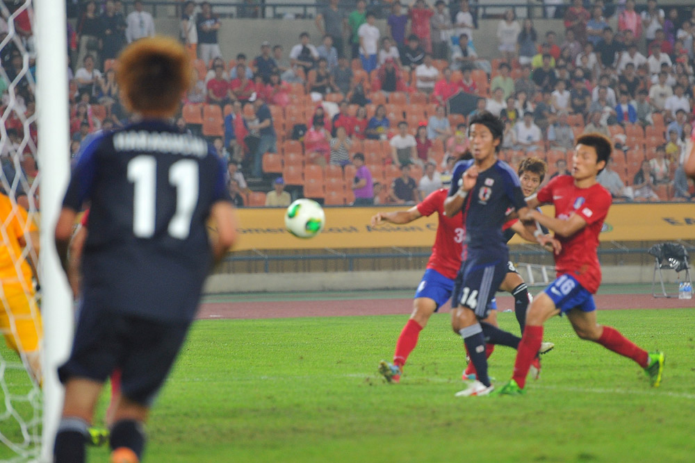 2013.7.28 東アジアカップ 韓国 1－2 日本