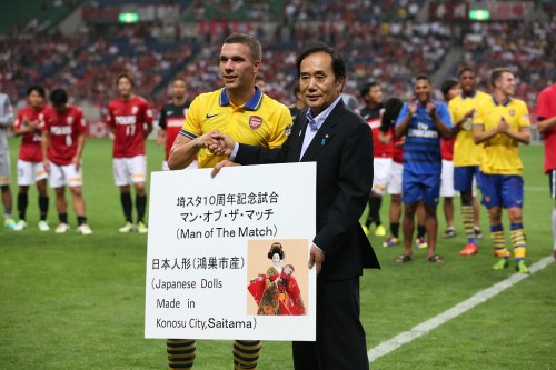 2013.7.26 さいたまシティカップ2013　浦和 1－2 アーセナル