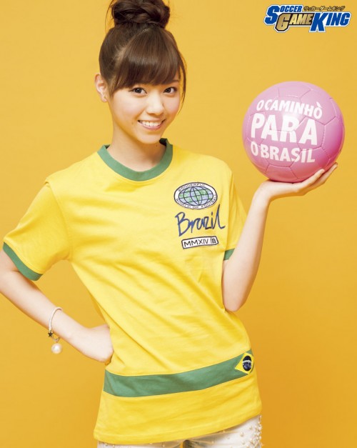 西野七瀬ちゃん「チームワークを大切にするサッカー選手ってカッコイイ♪」