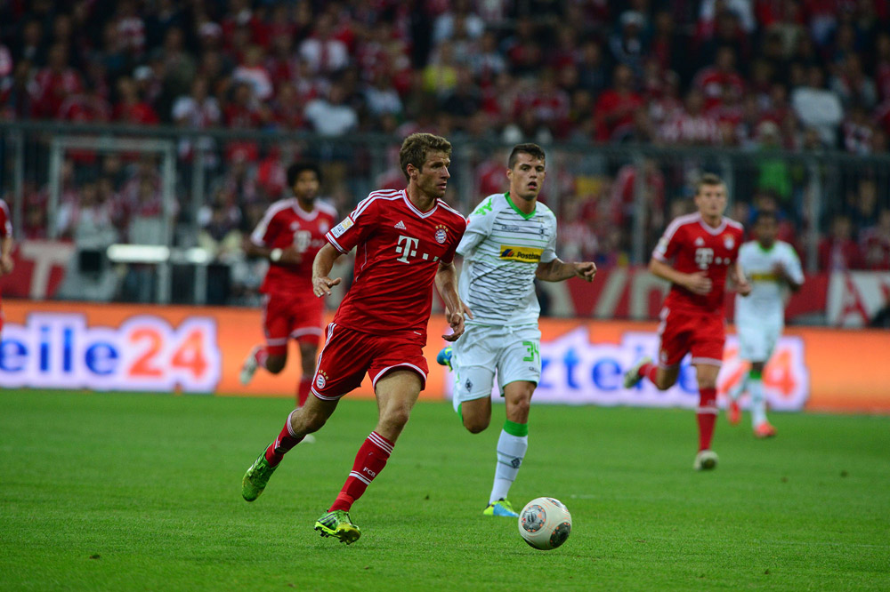 2013.8.9 ブンデスリーガ第1節 バイエルン 3－1 ボルシアMG