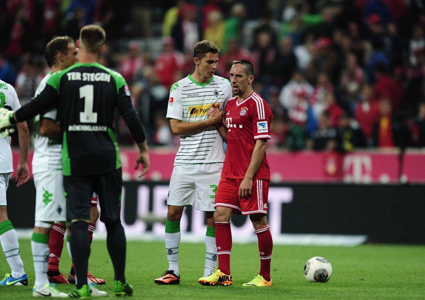 2013.8.9 ブンデスリーガ第1節 バイエルン 3－1 ボルシアMG