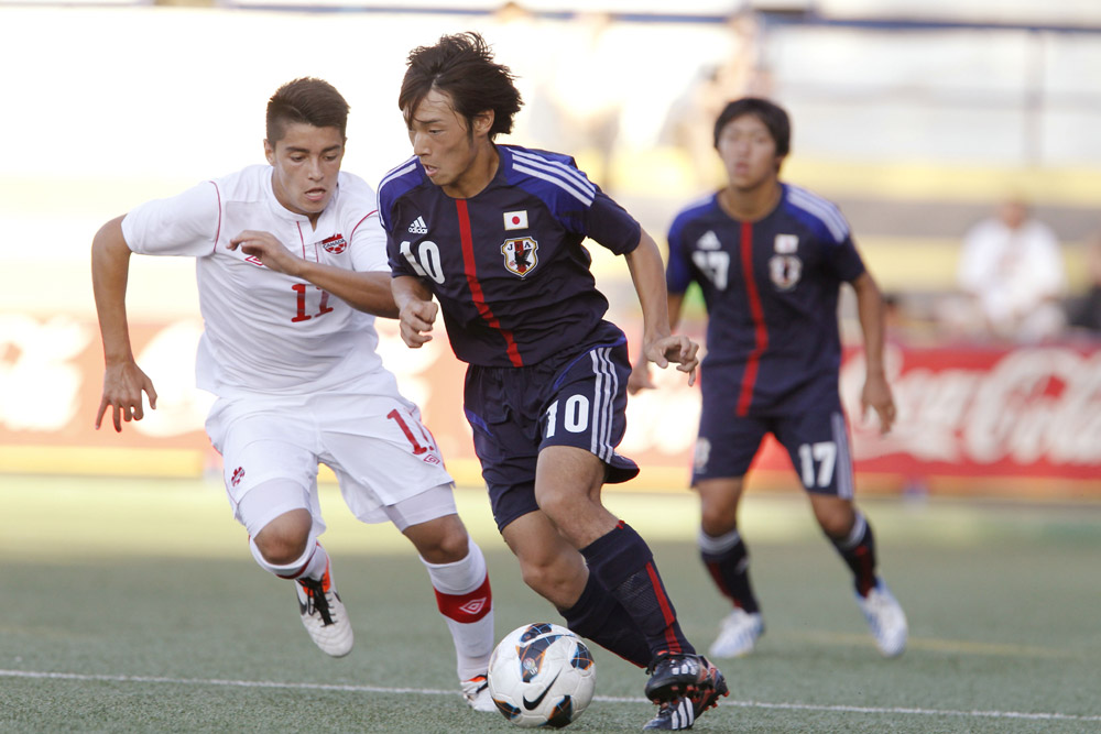 2013.8.15 アルクディア国際ユースサッカートーナメント 第1戦 U－19日本代表 0－1 U－19カナダ代表