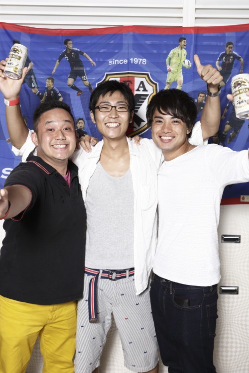 2013.8.14 キリンチャレンジカップ2013 日本vsウルグアイ パブリックビューイング @渋谷