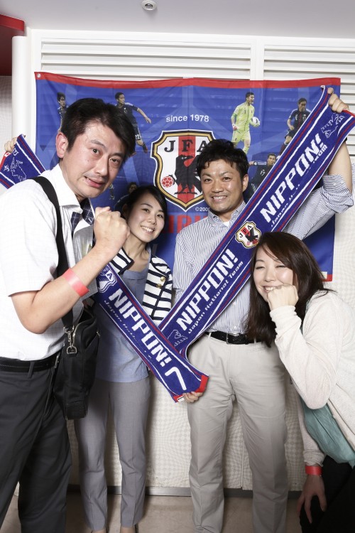 2013.8.14 キリンチャレンジカップ2013 日本vsウルグアイ パブリックビューイング @渋谷