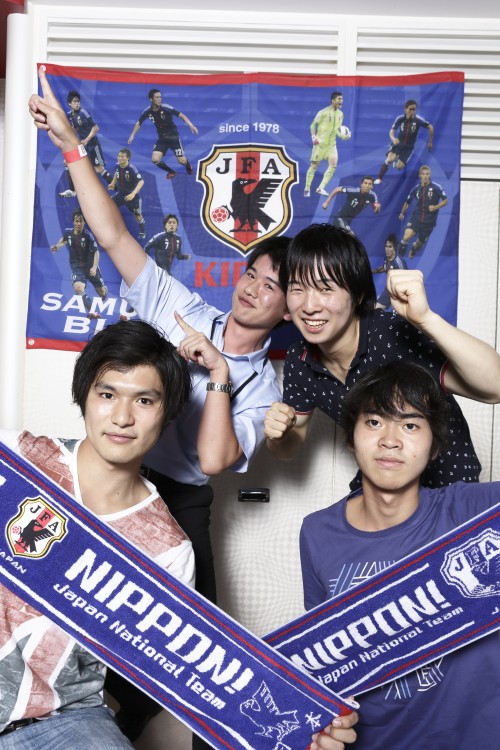 2013.8.14 キリンチャレンジカップ2013 日本vsウルグアイ パブリックビューイング @渋谷