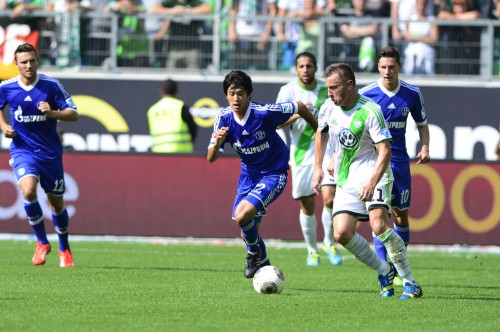 2013.8.17 ブンデスリーガ第2節 ヴォルフスブルク 4－0 シャルケ