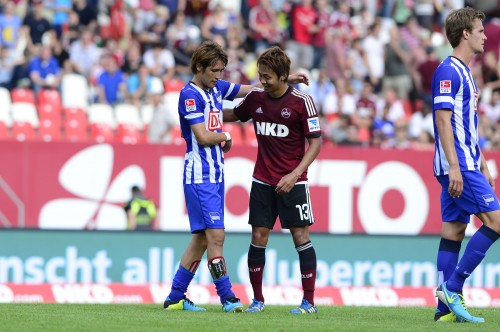 2013.8.18 ブンデスリーガ第2節 ニュルンベルク 2－2 ヘルタ・ベルリン