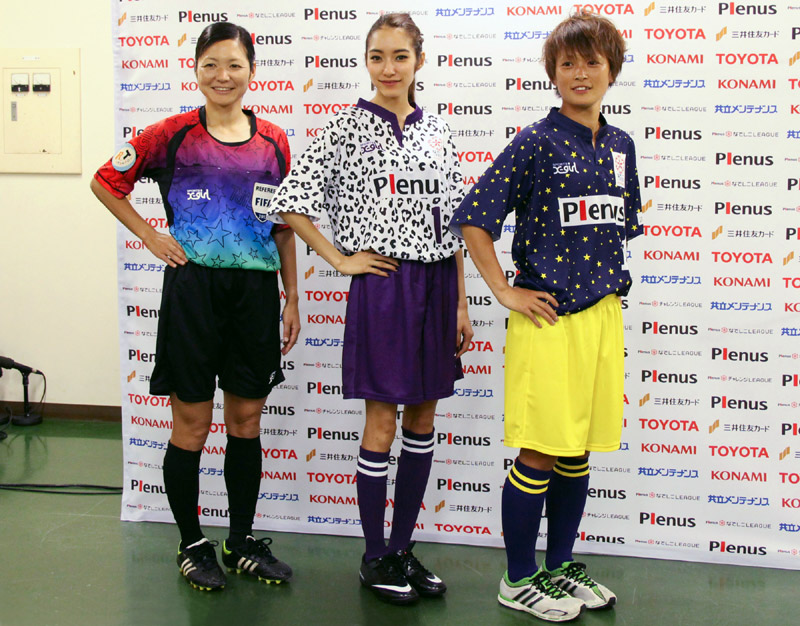 人気ブランドx Girl Sportsが なでしこリーグオールスター13 のユニフォームをデザイン サッカーキング