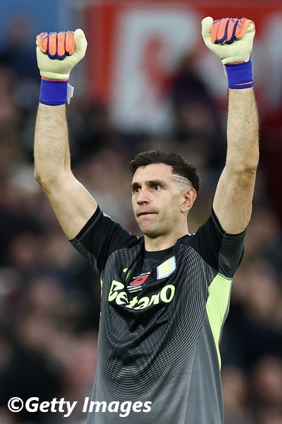 エミリアーノ・マルティネス（アストン・ヴィラ）のプロフィール画像