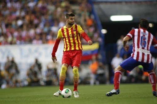 2013.8.21 コパ・デル・レイ第1戦 アトレティコ・マドリード 1－1 バルセロナ