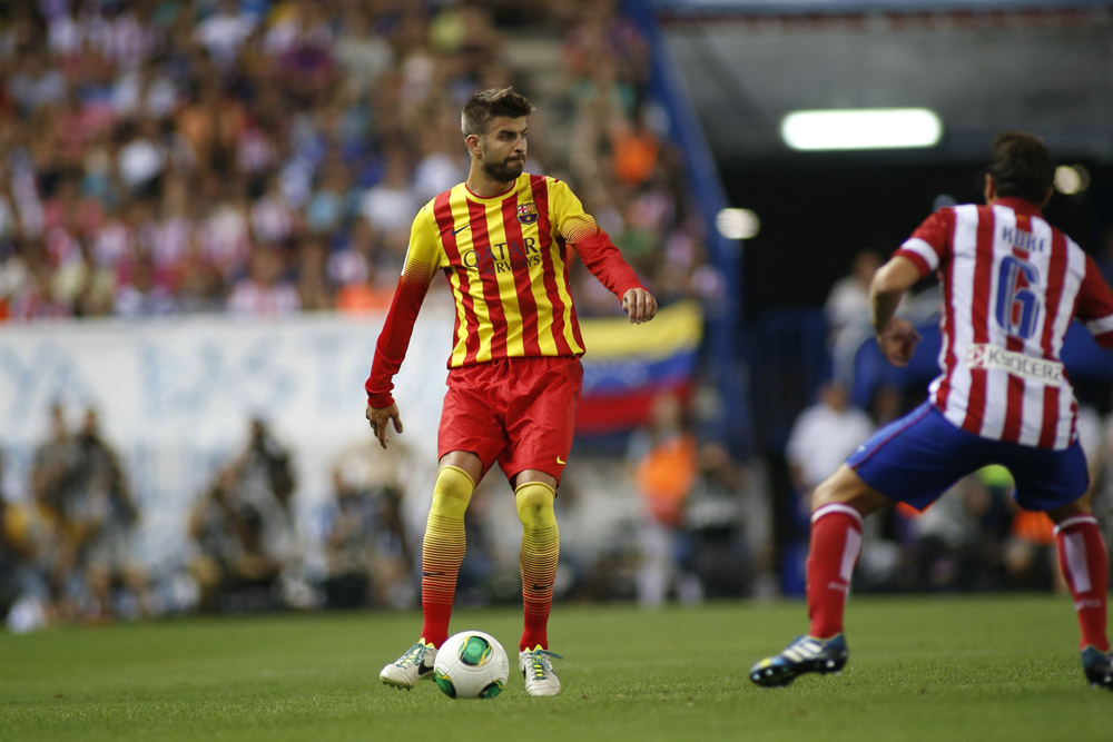 2013.8.21 コパ・デル・レイ第1戦 アトレティコ・マドリード 1－1 バルセロナ