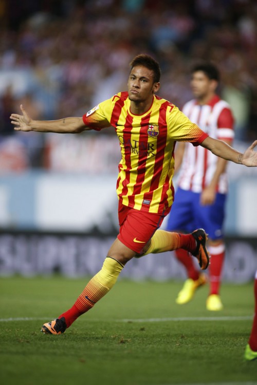 2013.8.21 コパ・デル・レイ第1戦 アトレティコ・マドリード 1－1 バルセロナ