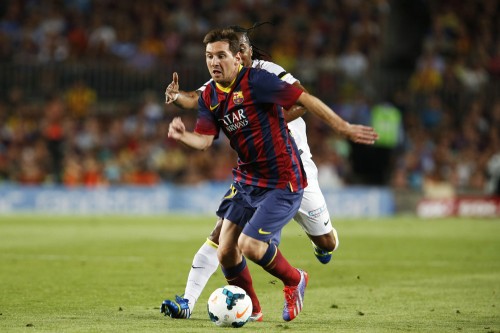 2013.8.2 バルセロナ 8－0 サントス