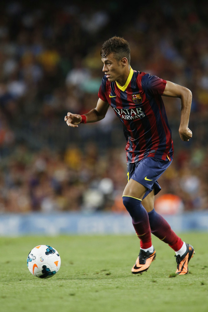 2013.8.2 バルセロナ 8－0 サントス