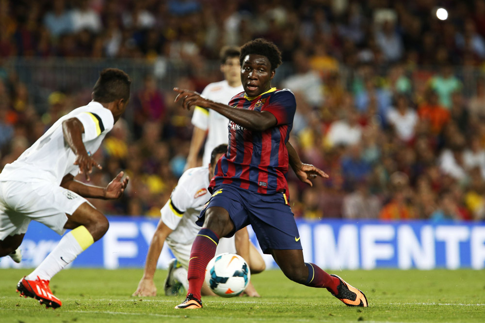 2013.8.2 バルセロナ 8－0 サントス