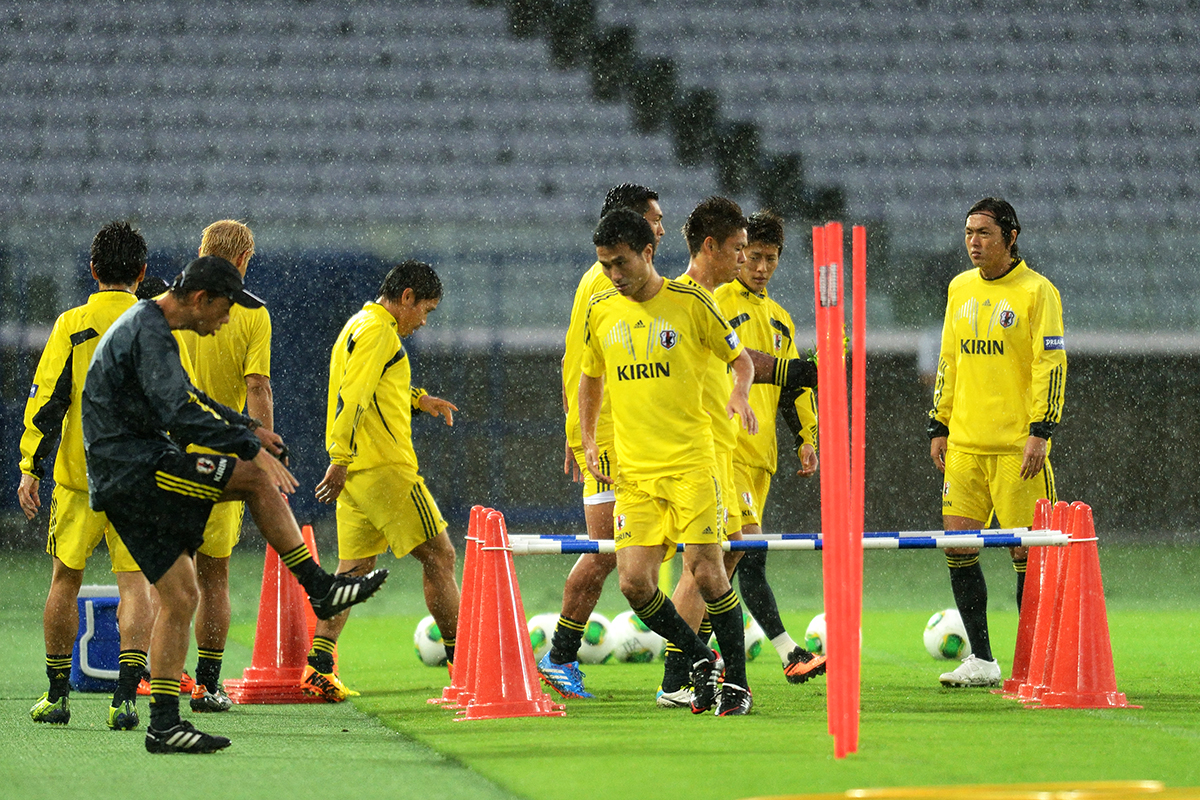 2013.9.8 日本代表練習