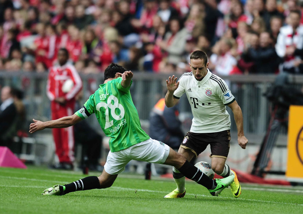 2013.9.14 ブンデスリーガ第5節 バイエルン 2－0 ハノーファー