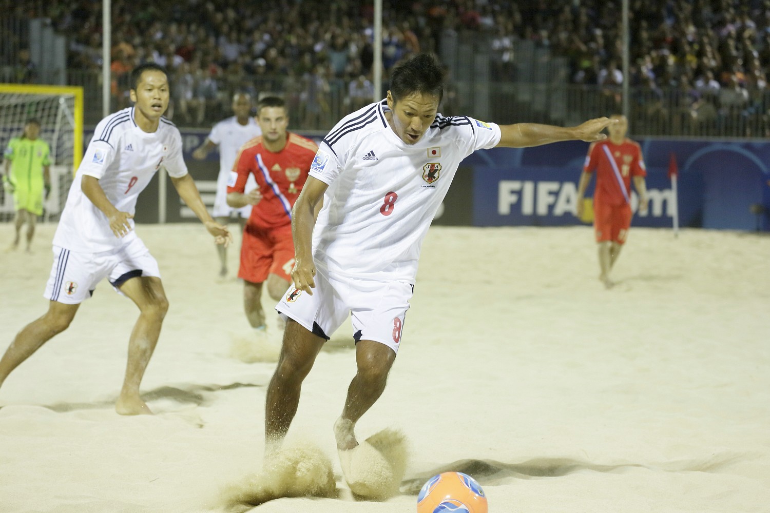 2013.9.18 ビーチサッカーW杯 日本 1－4 ロシア