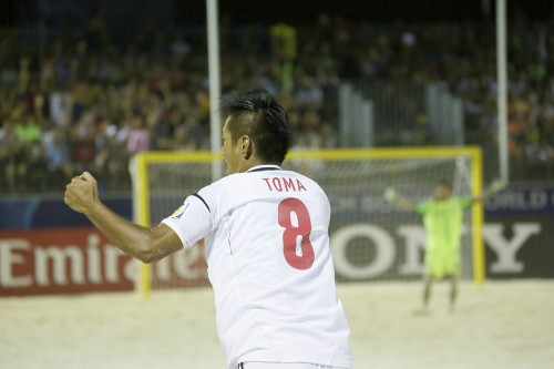 2013.9.18 ビーチサッカーW杯 日本 1－4 ロシア