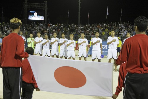 2013.9.18 ビーチサッカーW杯 日本 1－4 ロシア