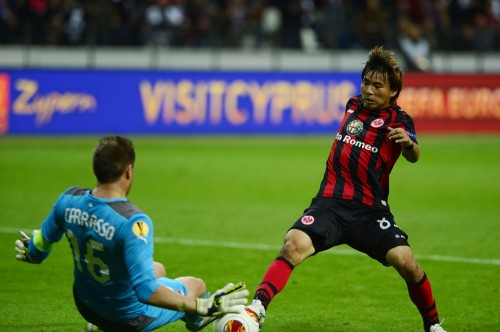 2013.9.19 ヨーロッパリーグ グループステージ第1節 フランクフルト 3－0 ボルドー