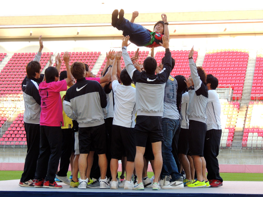 2013.9.29 鹿島アントラーズ主催によるスタジアム一般開放イベント『オープンスタジアム』