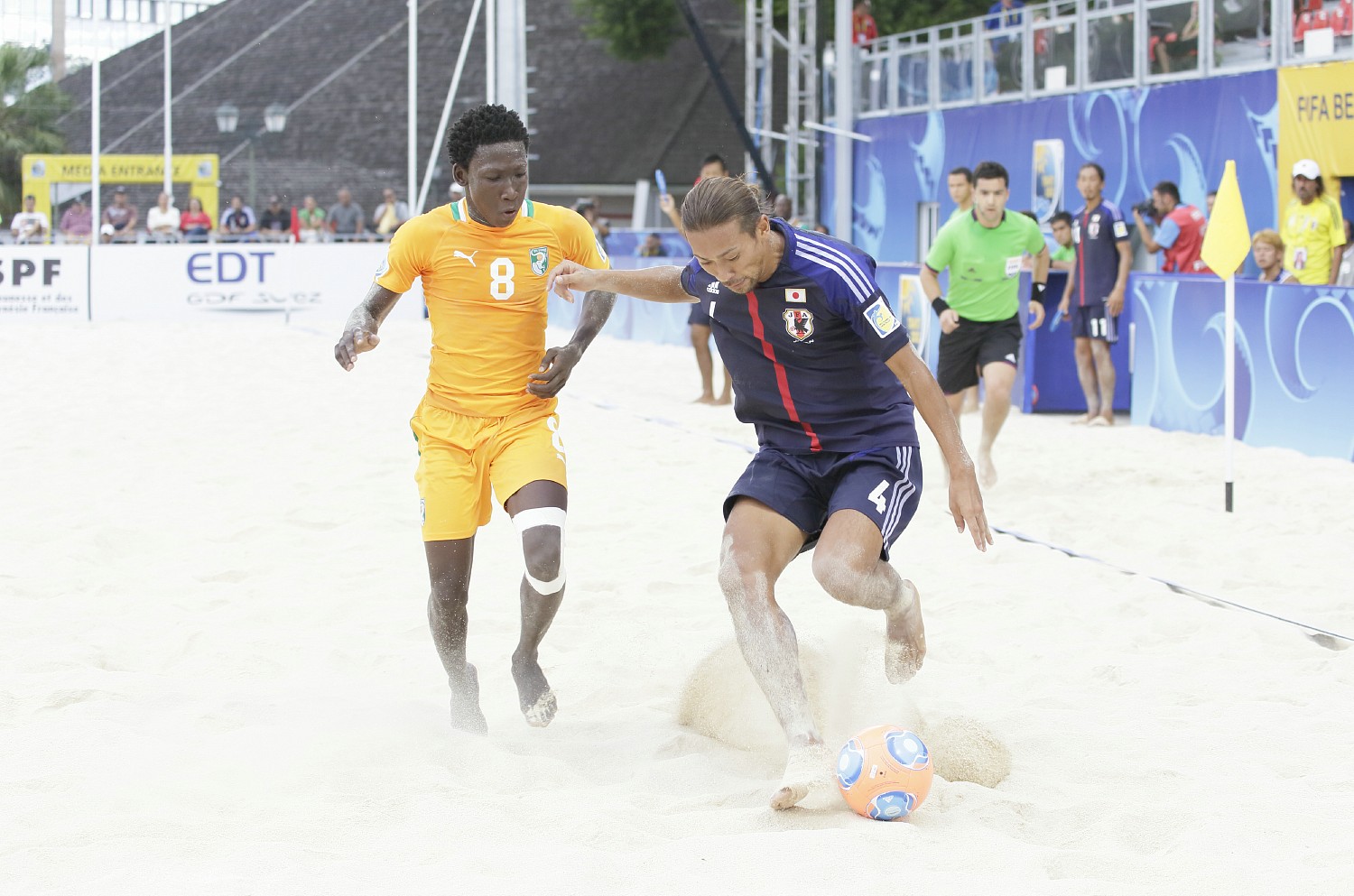 2013.9.22 ビーチサッカーW杯 日本 4－3 コートジボワール
