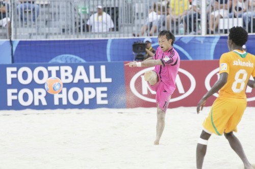 2013.9.22 ビーチサッカーW杯 日本 4－3 コートジボワール