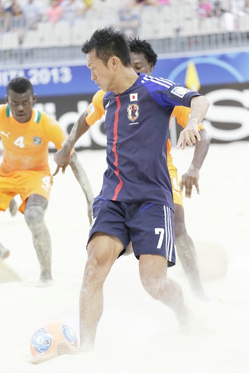 2013.9.22 ビーチサッカーW杯 日本 4－3 コートジボワール