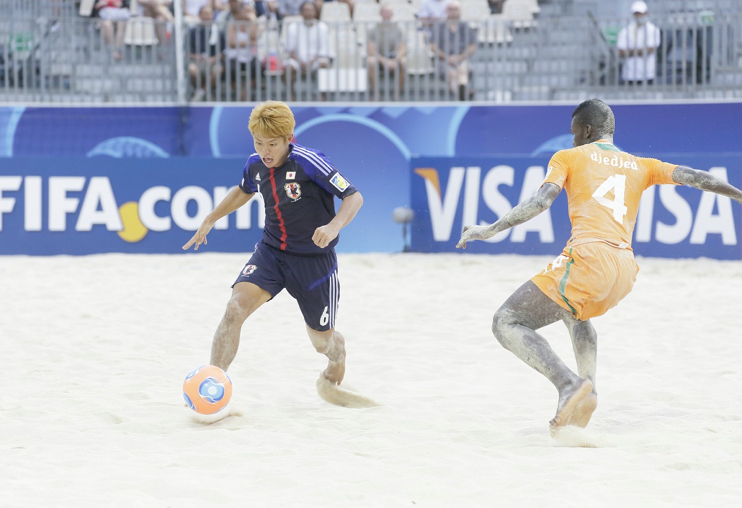 2013.9.22 ビーチサッカーW杯 日本 4－3 コートジボワール