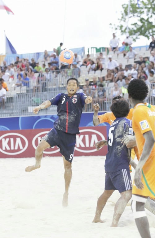 2013.9.22 ビーチサッカーW杯 日本 4－3 コートジボワール