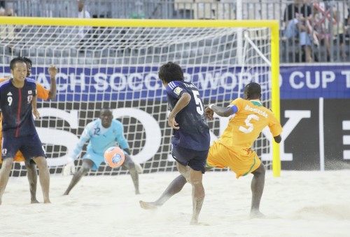 2013.9.22 ビーチサッカーW杯 日本 4－3 コートジボワール