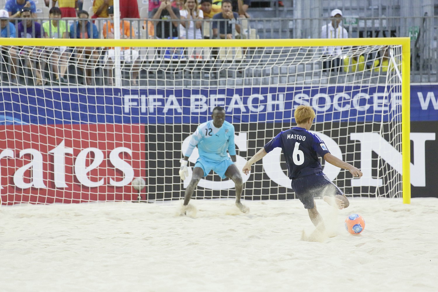 2013.9.22 ビーチサッカーW杯 日本 4－3 コートジボワール