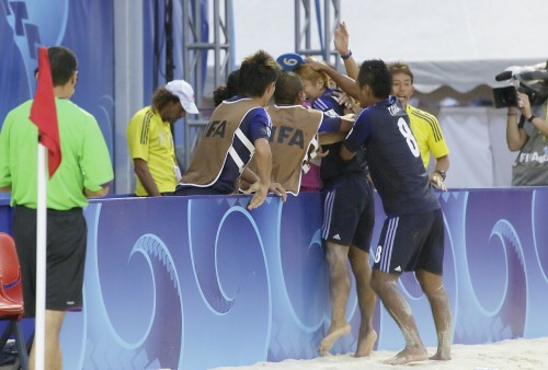 2013.9.22 ビーチサッカーW杯 日本 4－3 コートジボワール