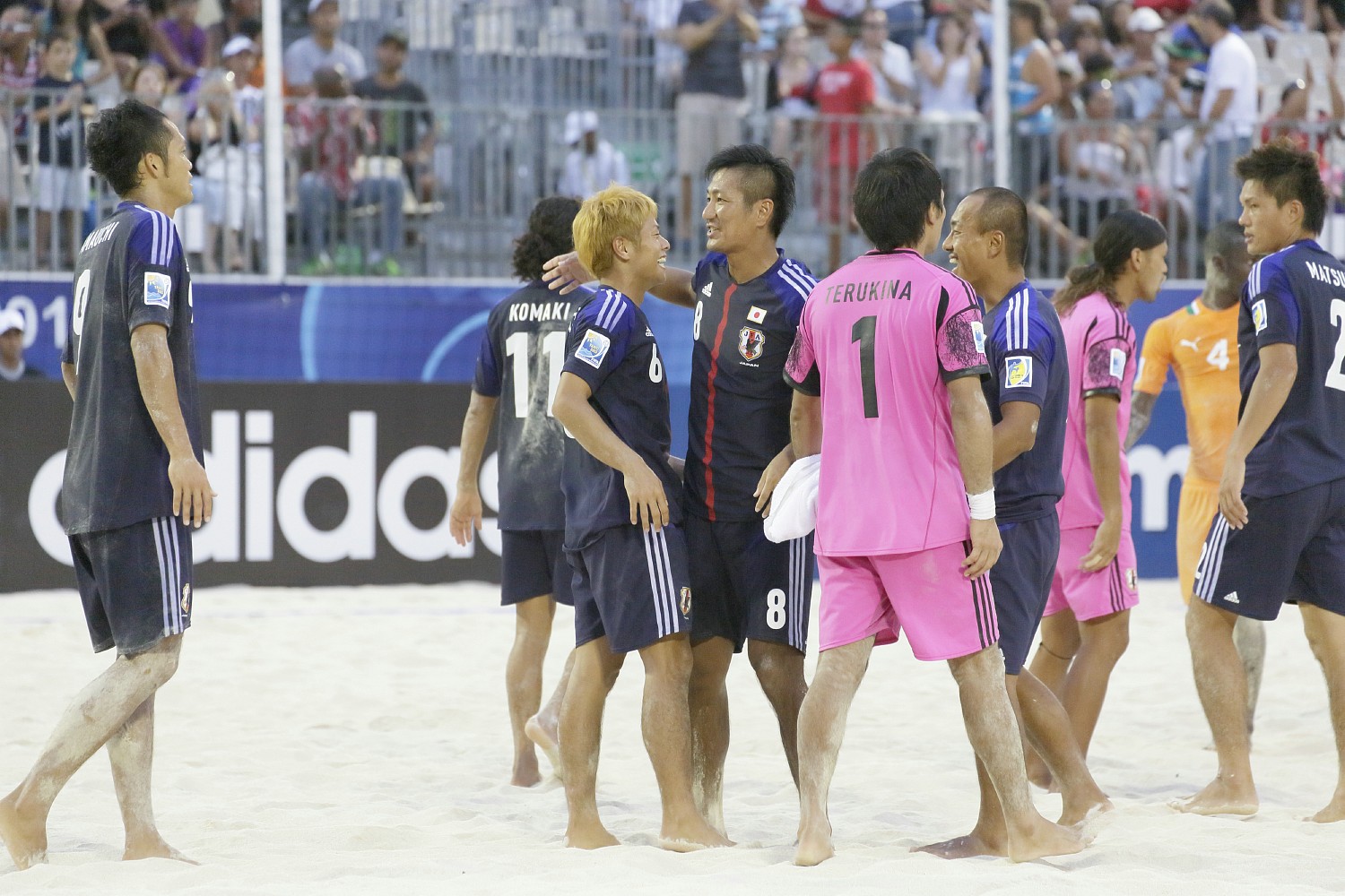 2013.9.22 ビーチサッカーW杯 日本 4－3 コートジボワール