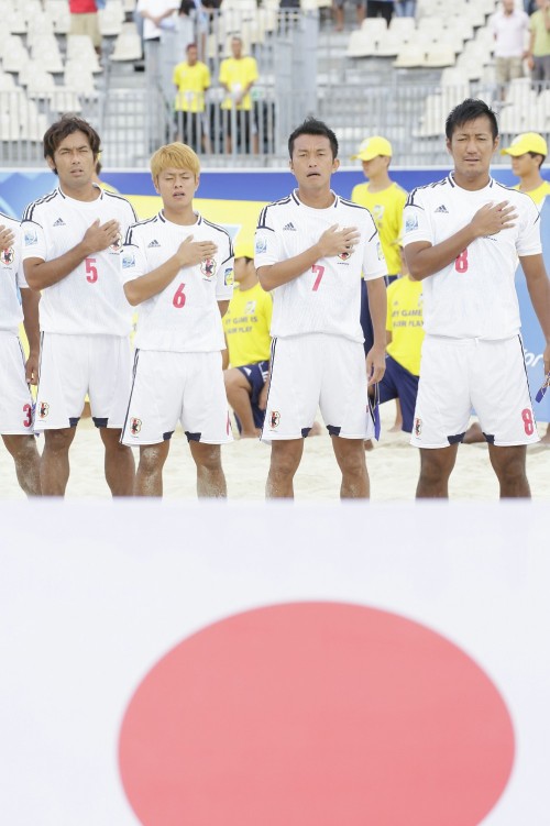 2013.9.25 ビーチサッカー準々決勝 日本 3－4 ブラジル