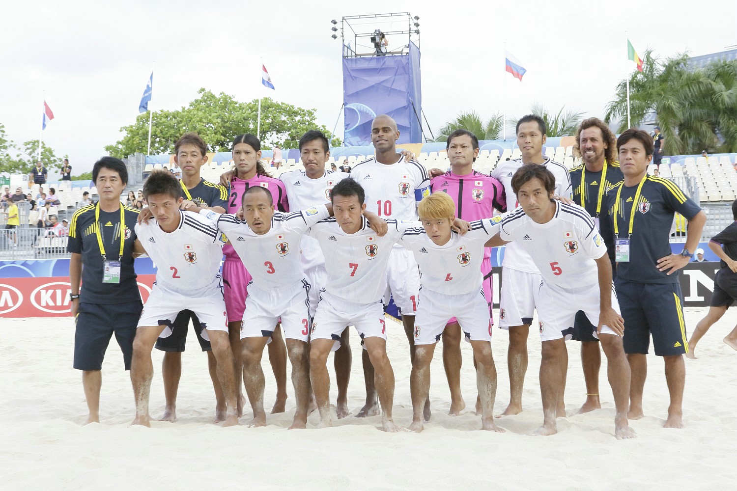 2013.9.25 ビーチサッカー準々決勝 日本 3－4 ブラジル