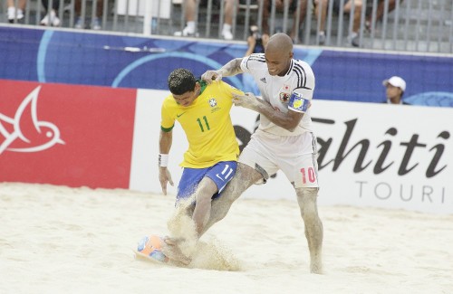 2013.9.25 ビーチサッカー準々決勝 日本 3－4 ブラジル