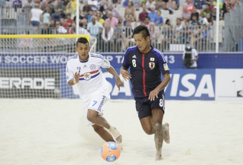 2013.9.20 ビーチサッカーW杯 日本 3－1 パラグアイ