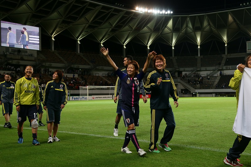 2013.9.26 親善試合 なでしこジャパン 2－0 ナイジェリア