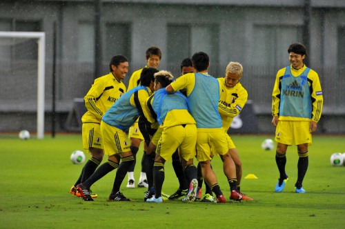 2013.9.4 日本代表練習