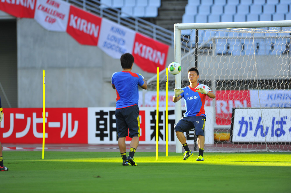 2013.9.5 日本代表練習