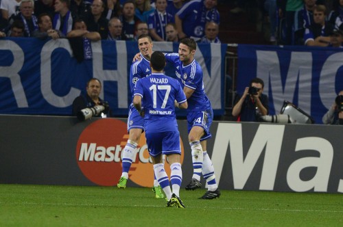 2013.10.22 チャンピオンズリーグ グループステージ第3節 シャルケ 0－3 チェルシー