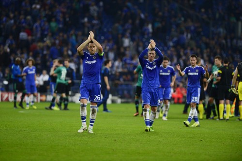 2013.10.22 チャンピオンズリーグ グループステージ第3節 シャルケ 0－3 チェルシー