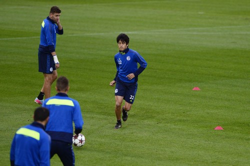 2013.9.30 チャンピオンズリーグ バーゼル×シャルケ前日練習