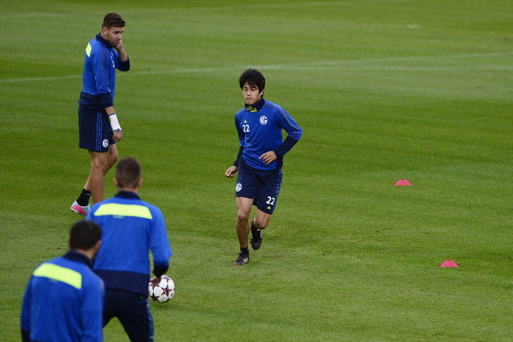 2013.9.30 チャンピオンズリーグ バーゼル×シャルケ前日練習