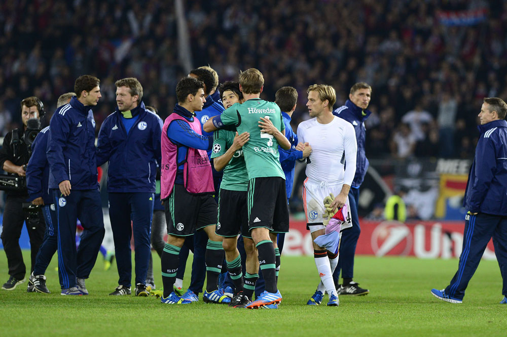 2013.10.1 チャンピオンズリーググループステージ第2節 バーゼル 0－1 シャルケ