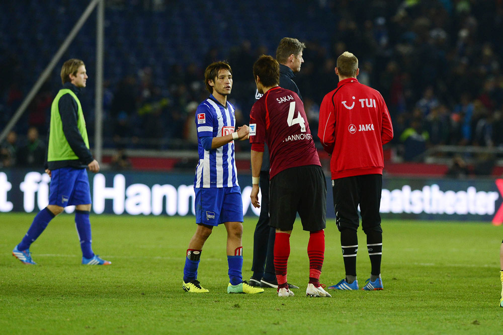 2013.10.4 ブンデスリーガ第8節　ハノーファー 1－1 ヘルタ・ベルリン