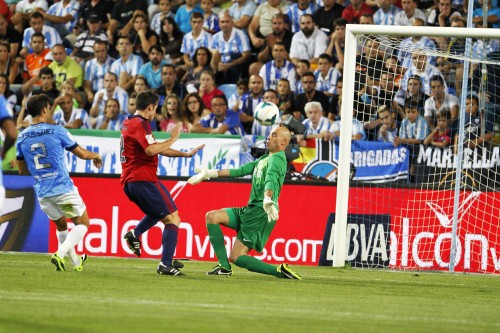 2013.10.4 リーガ・エスパニョーラ第8節 マラガ 0－1 オサスナ